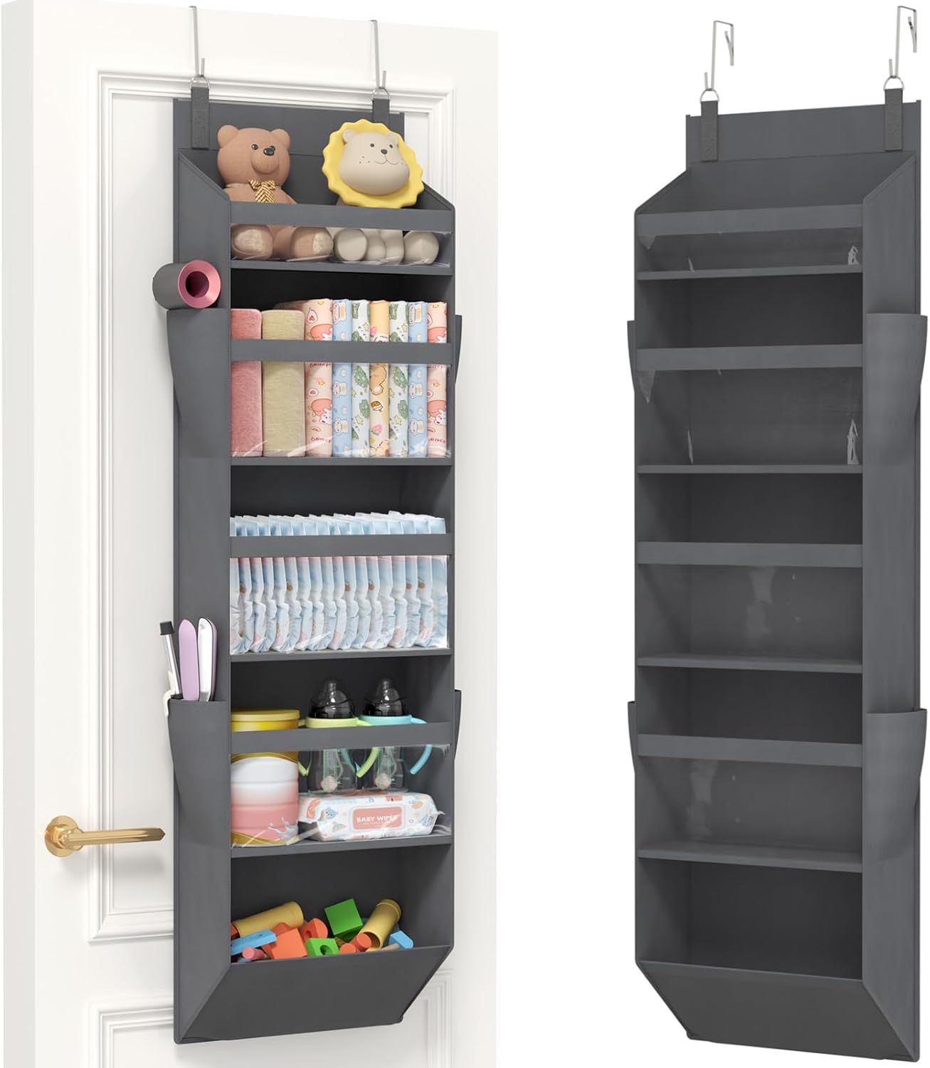 ClearView Overdoor Pocket Organizer Space-Saver