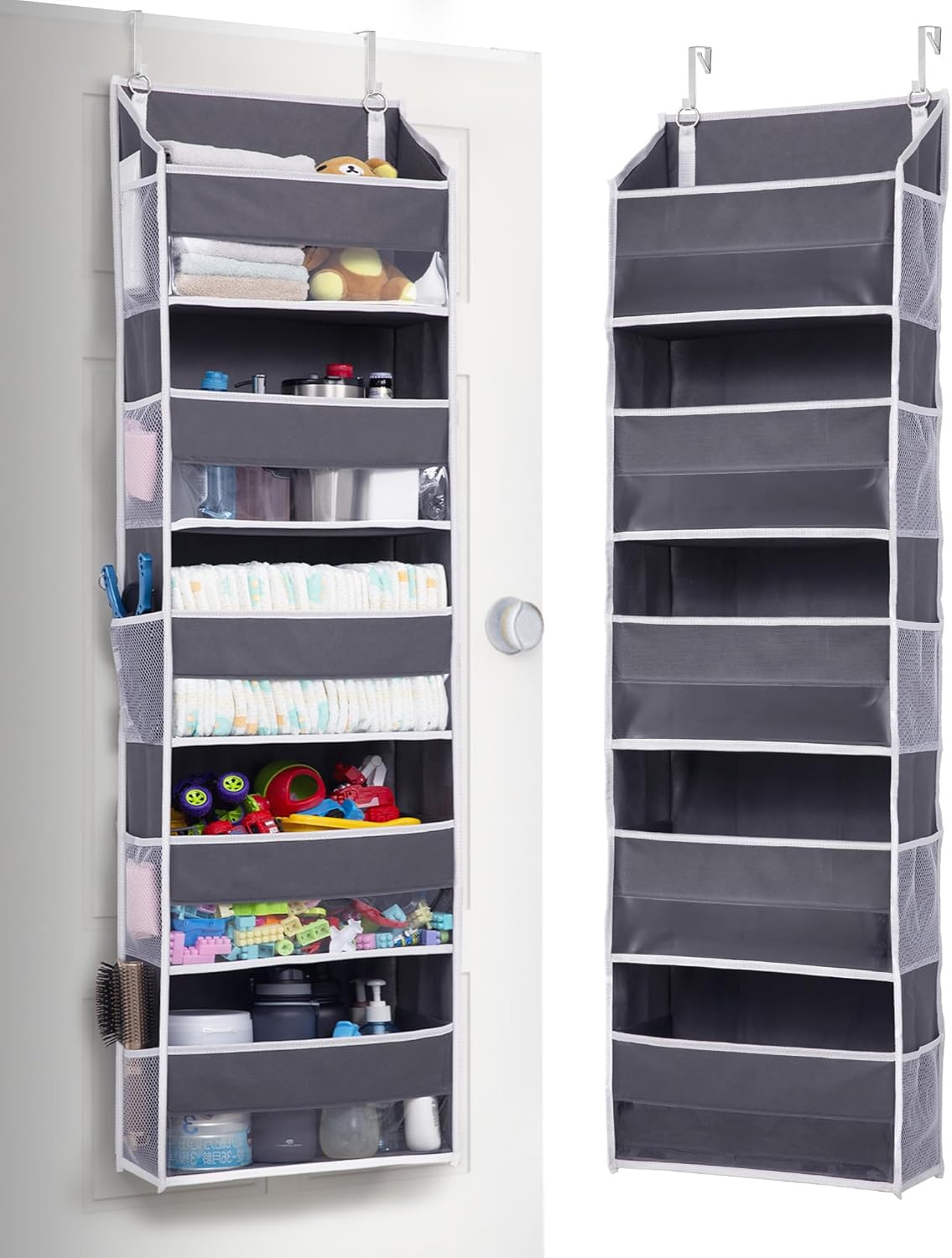 Clarity Compact Over-Door Storage Organizer